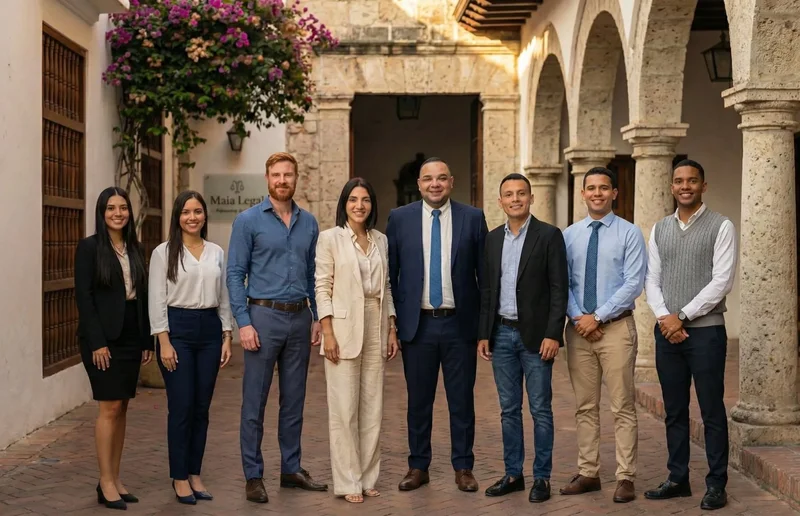 Equipo profesional del ecosistema Maia en Colombia